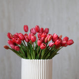 Tulipáncsokor - Sötétrózsaszín
