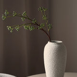 Green poppy seed pod